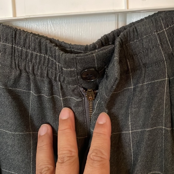Madewell Plaid Flannel Track Trousers - Picture 8 of 9